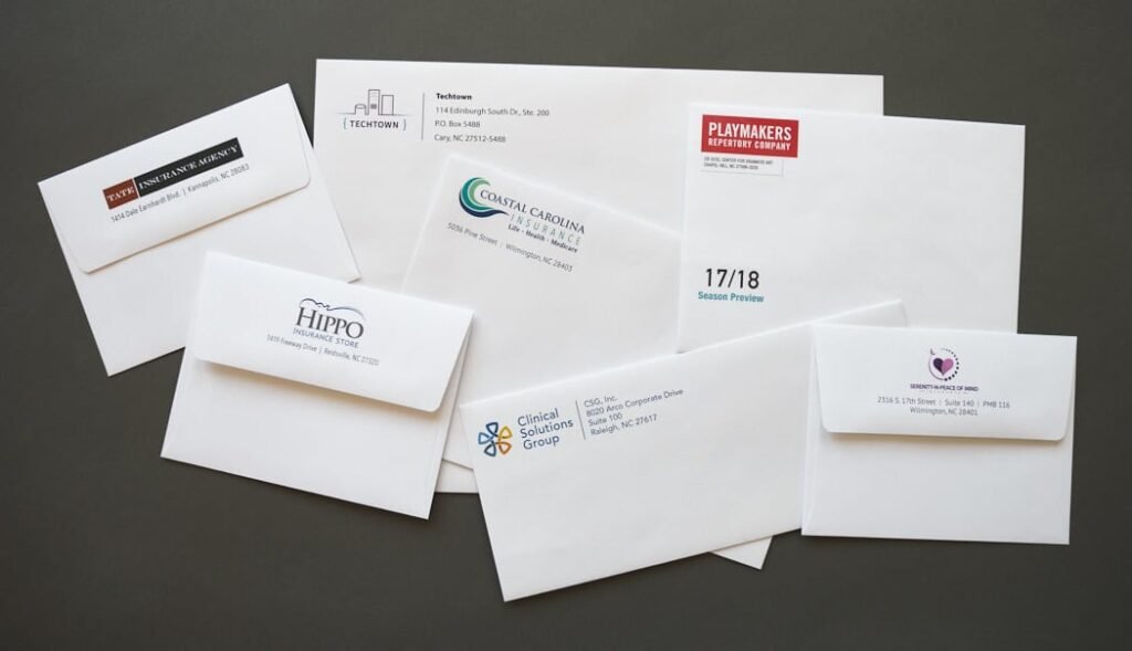 Envelope Printing Perth