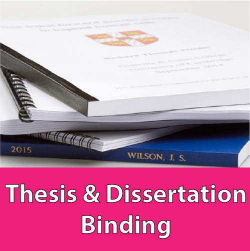 Dissertation Binding Perth