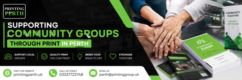 Supporting Community Groups Through Print in Perth